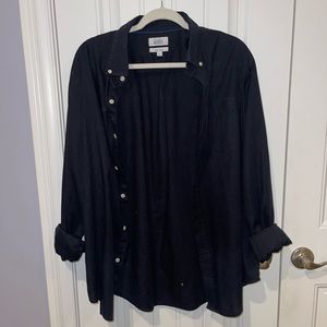 Croft & Barrow Black Button Up Shirt